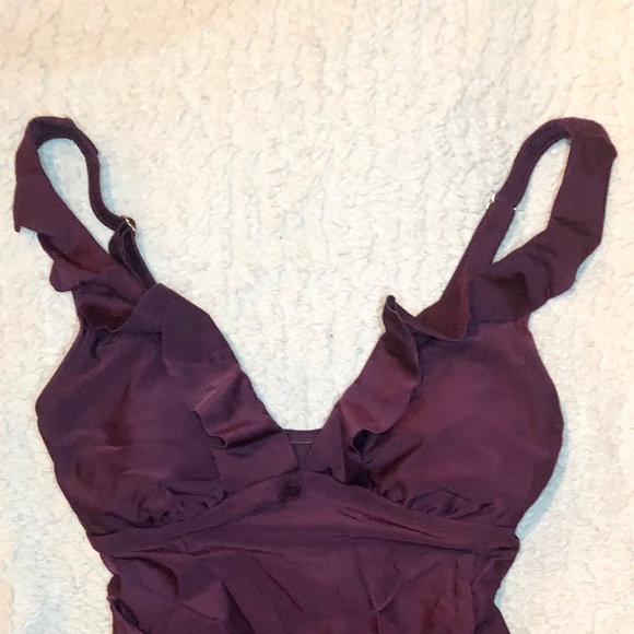 COPY - EUC Kona Sol ruffled eggplant colored one … - Picture 6 of 7